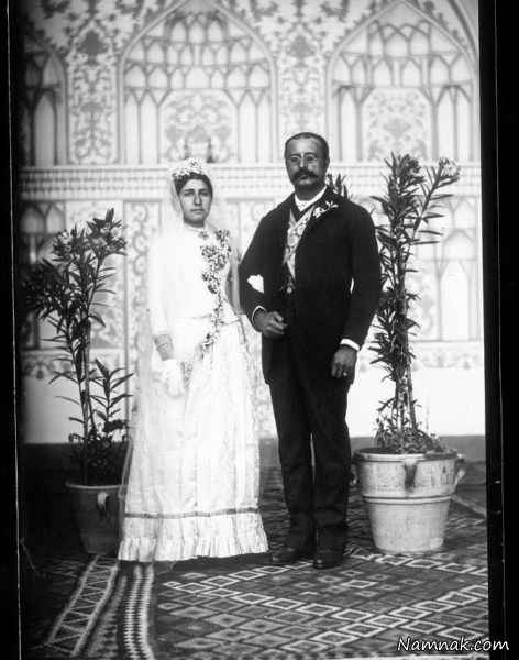 عکس عروس و داماد قدیمی